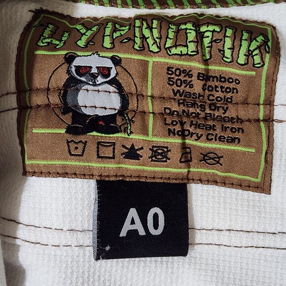 Hypnotic Bearimbolo White Competition Jiu Jitsu Gi Limited Edition Collectors A0 - Picture 10 of 14